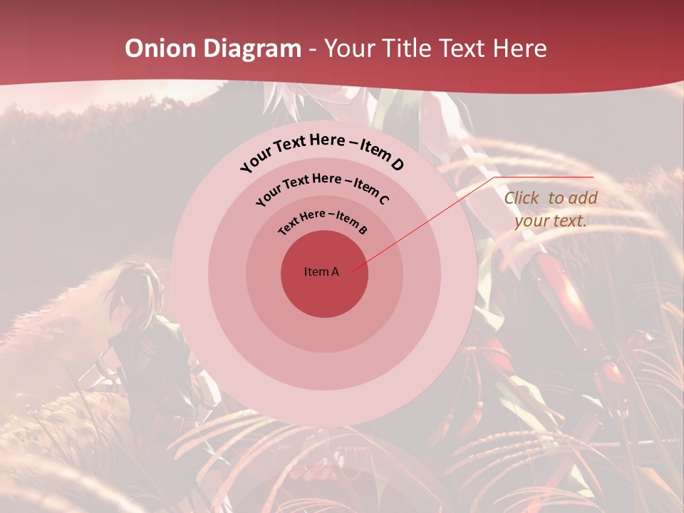 A Couple Of Anime Characters In A Field PowerPoint Template