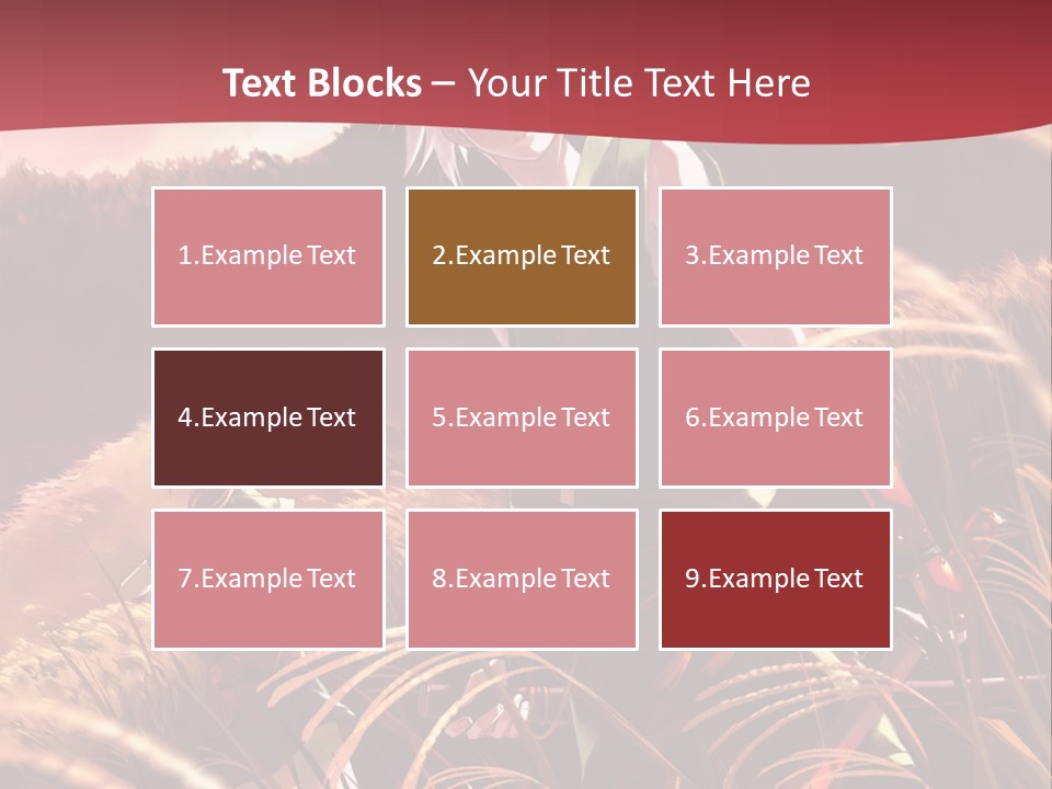 A Couple Of Anime Characters In A Field PowerPoint Template