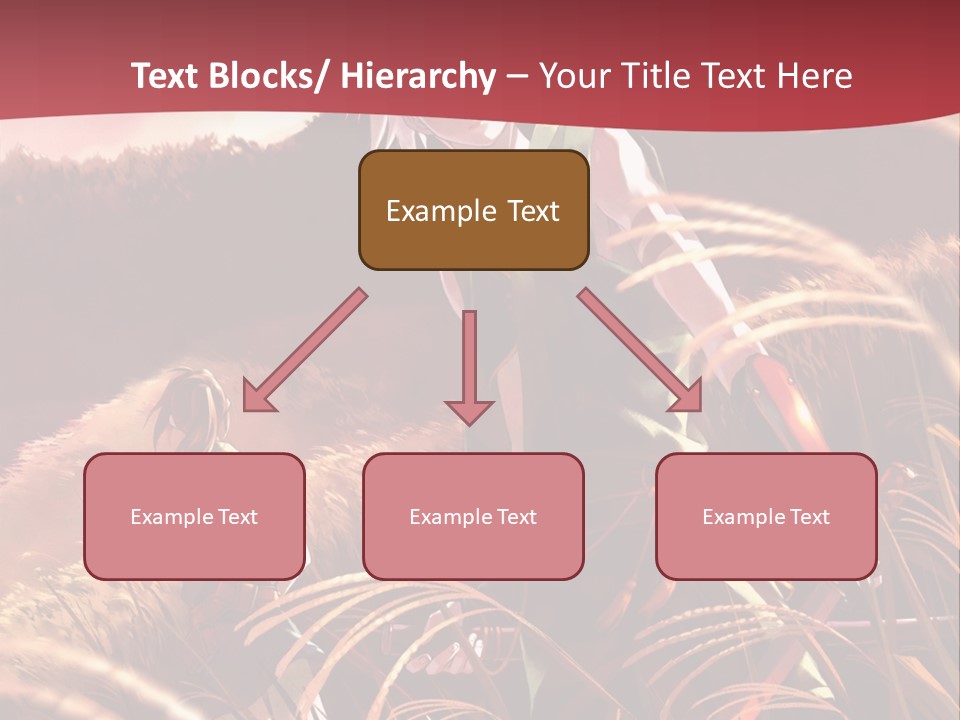 A Couple Of Anime Characters In A Field PowerPoint Template