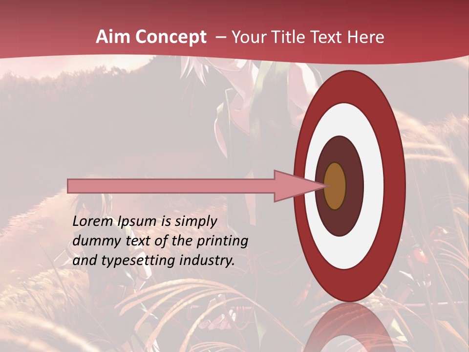 A Couple Of Anime Characters In A Field PowerPoint Template