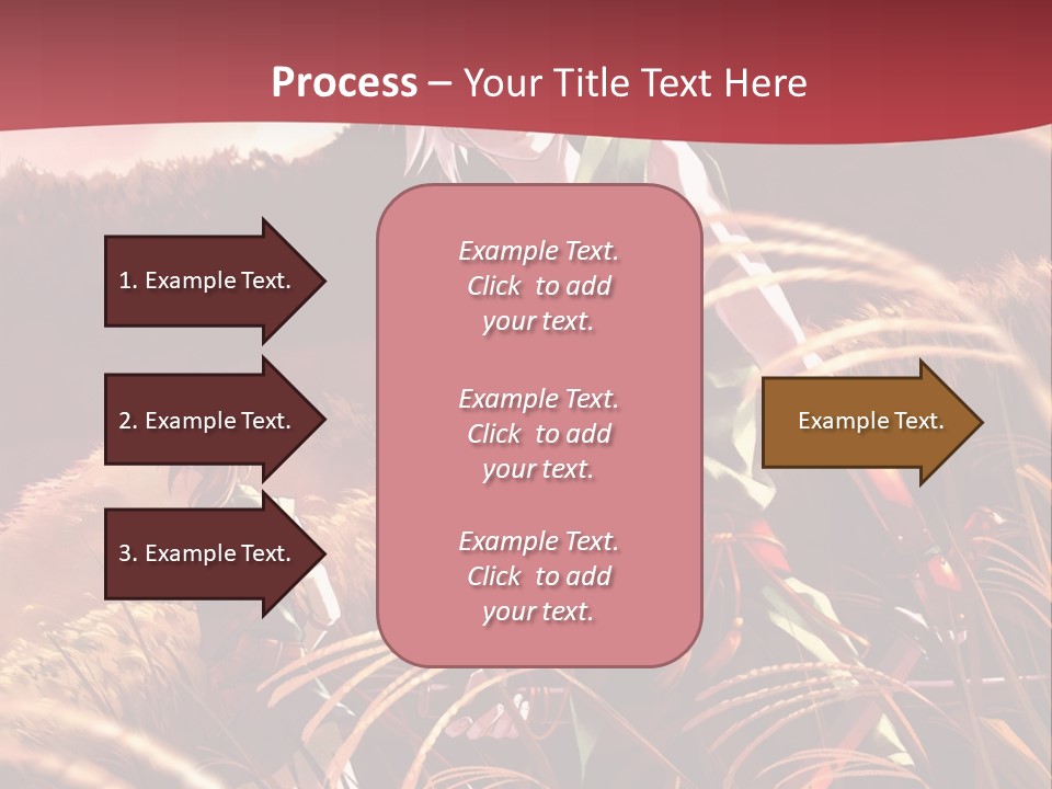 A Couple Of Anime Characters In A Field PowerPoint Template