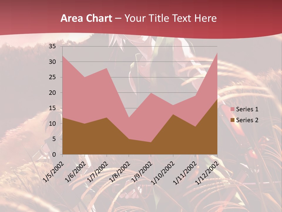 A Couple Of Anime Characters In A Field PowerPoint Template