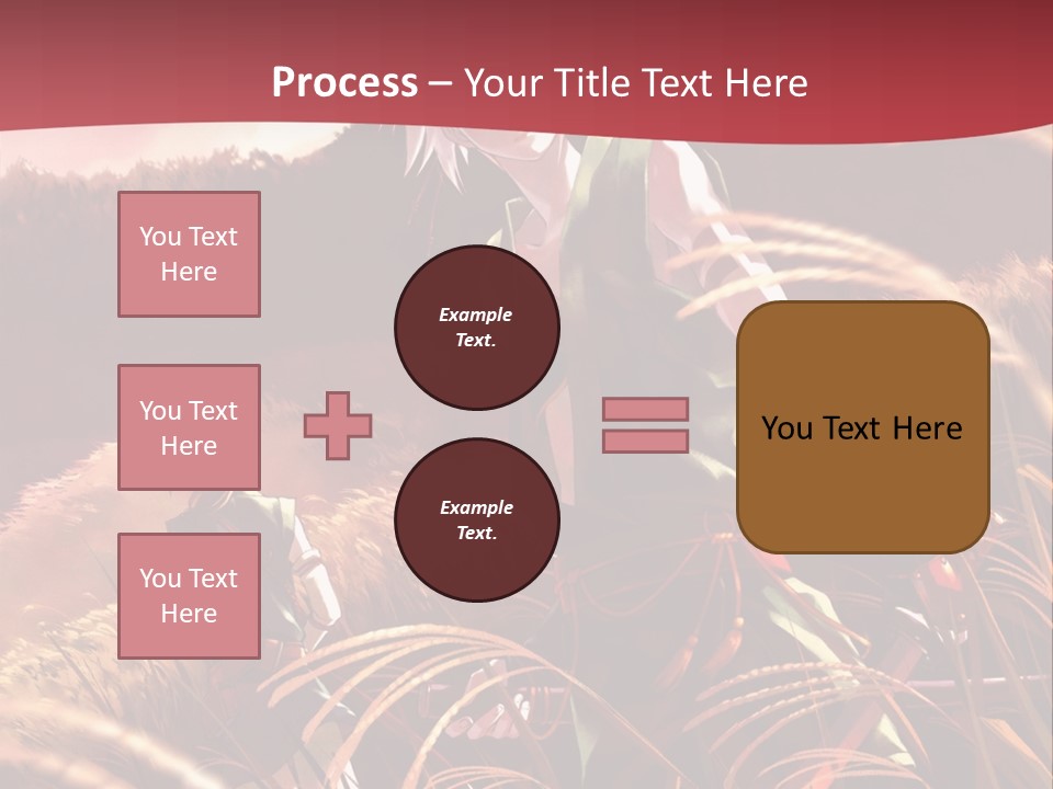 A Couple Of Anime Characters In A Field PowerPoint Template