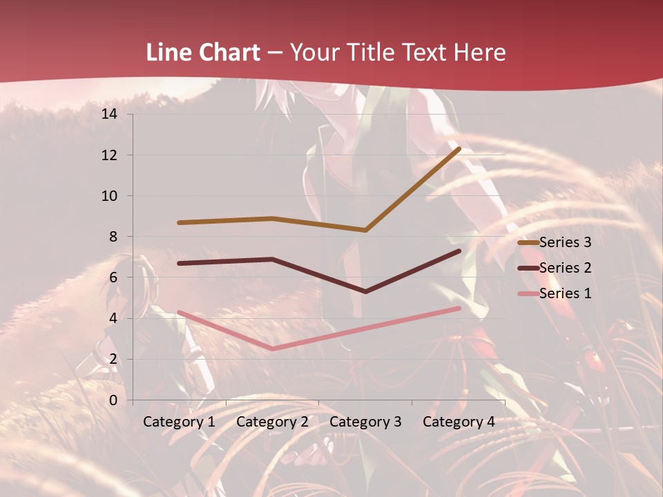 A Couple Of Anime Characters In A Field PowerPoint Template