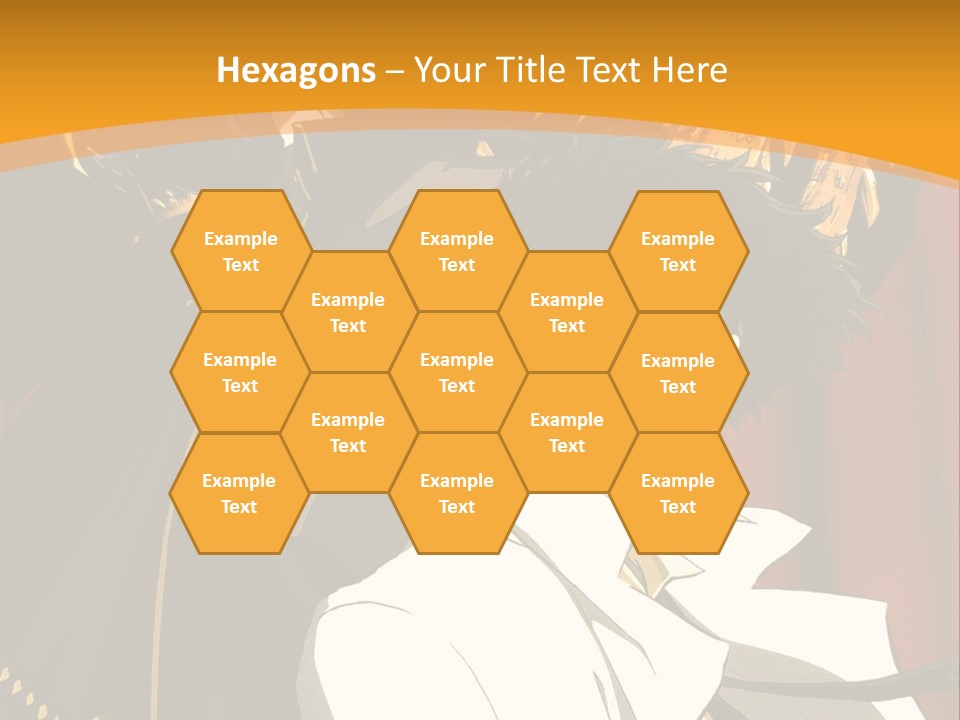 A Man Standing In Front Of A Red Curtain PowerPoint Template