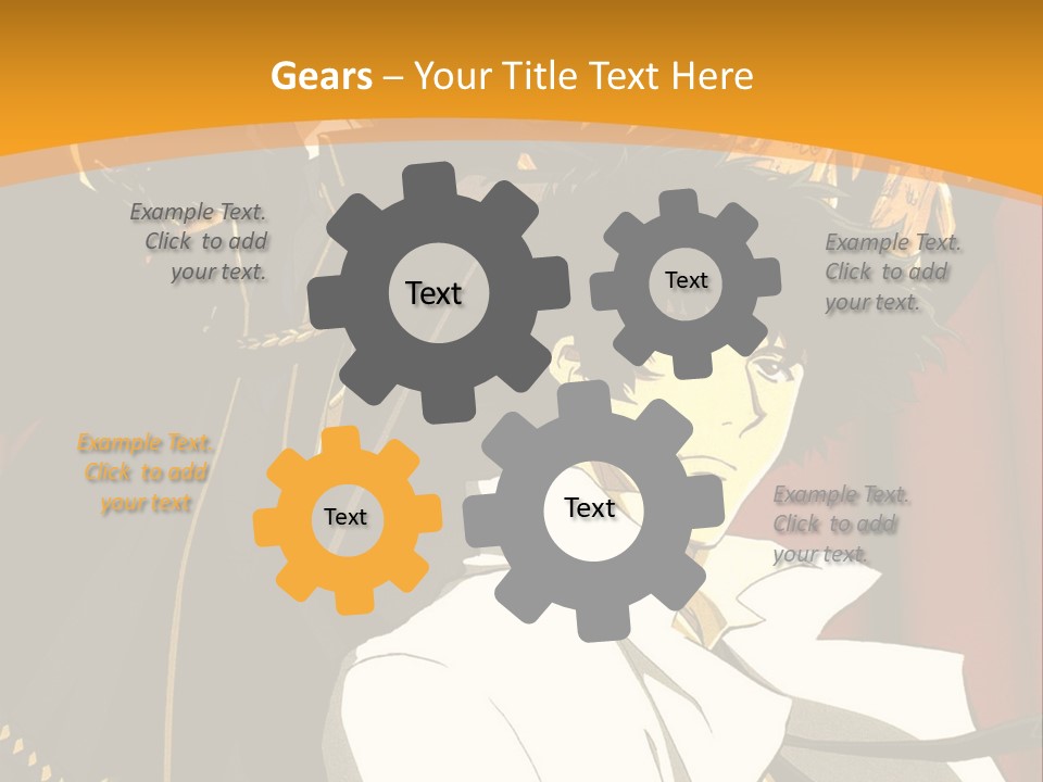 A Man Standing In Front Of A Red Curtain PowerPoint Template