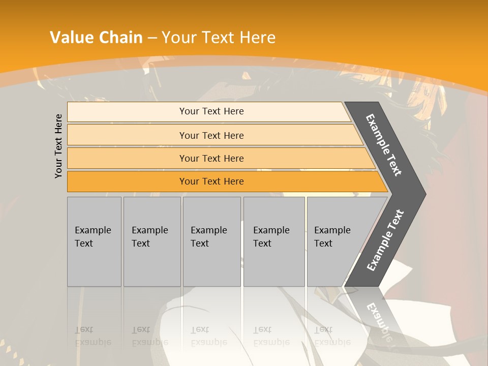 A Man Standing In Front Of A Red Curtain PowerPoint Template