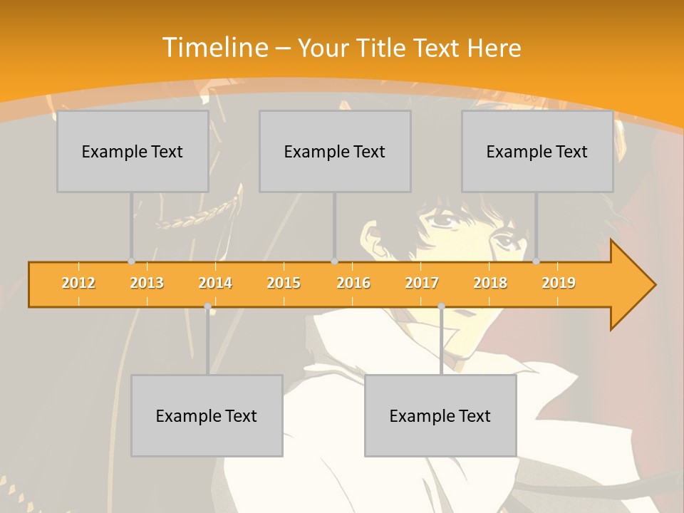 A Man Standing In Front Of A Red Curtain PowerPoint Template