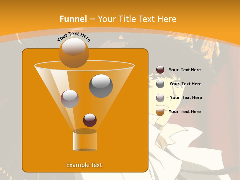 A Man Standing In Front Of A Red Curtain PowerPoint Template