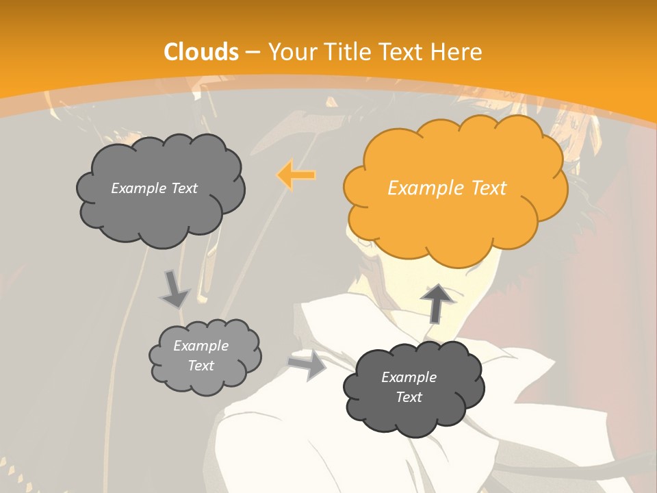 A Man Standing In Front Of A Red Curtain PowerPoint Template