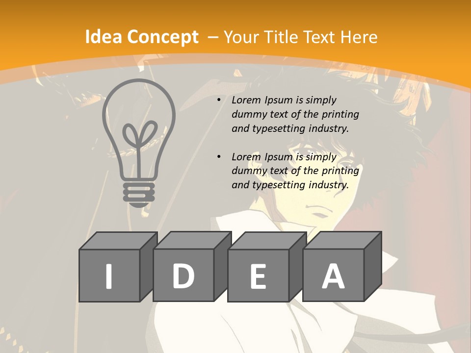 A Man Standing In Front Of A Red Curtain PowerPoint Template