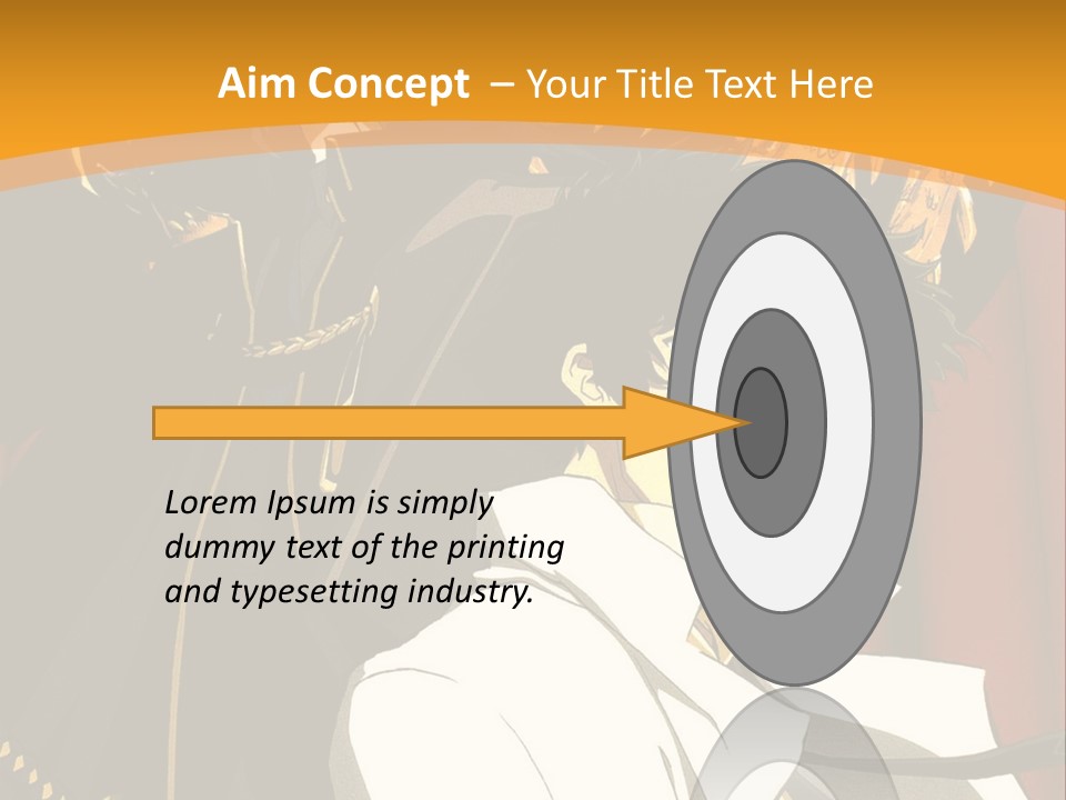 A Man Standing In Front Of A Red Curtain PowerPoint Template