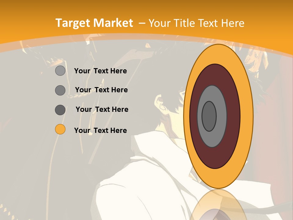 A Man Standing In Front Of A Red Curtain PowerPoint Template