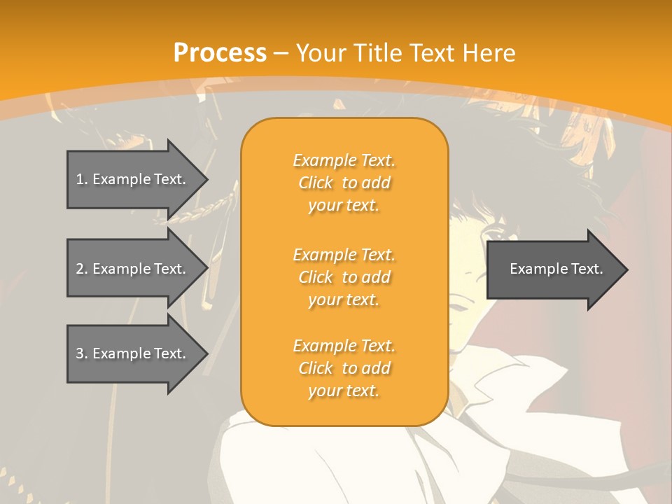 A Man Standing In Front Of A Red Curtain PowerPoint Template