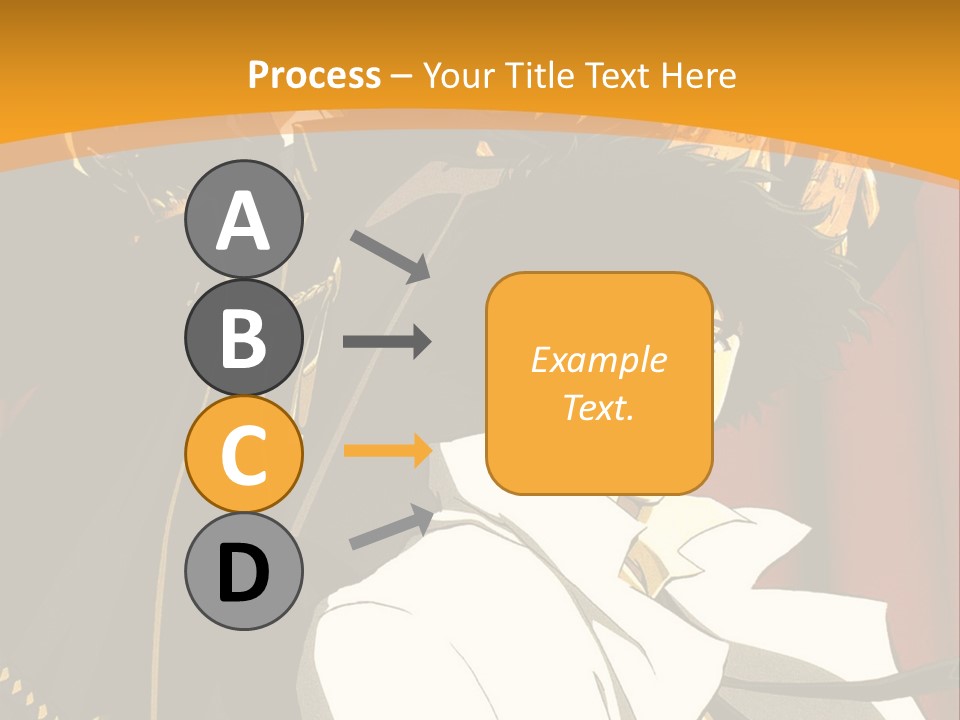 A Man Standing In Front Of A Red Curtain PowerPoint Template