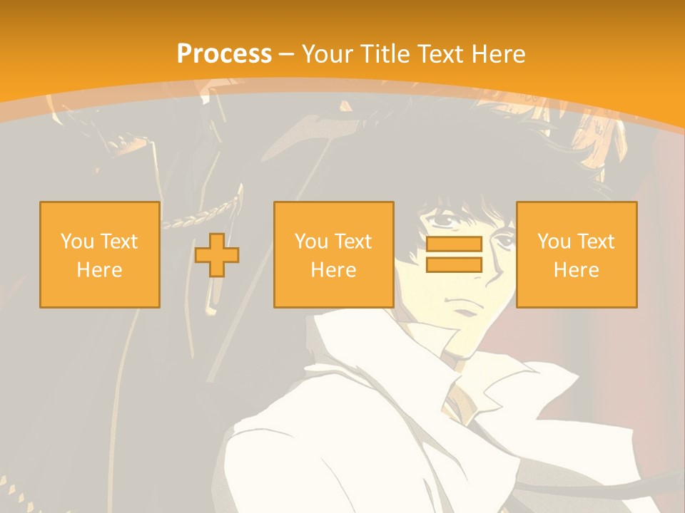 A Man Standing In Front Of A Red Curtain PowerPoint Template