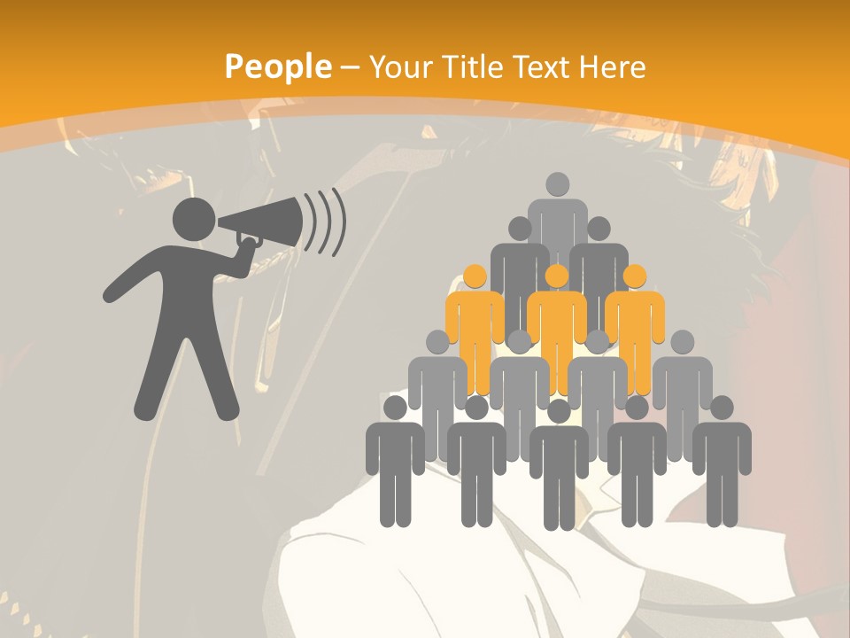 A Man Standing In Front Of A Red Curtain PowerPoint Template