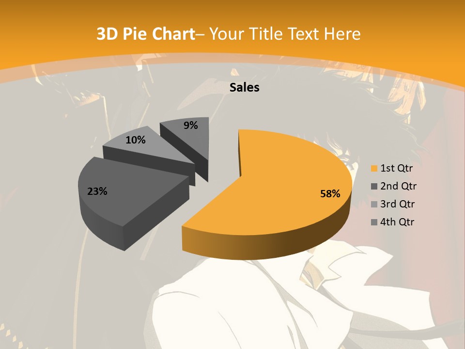 A Man Standing In Front Of A Red Curtain PowerPoint Template