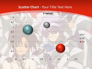 A Group Of Anime Characters Standing Next To Each Other PowerPoint Template