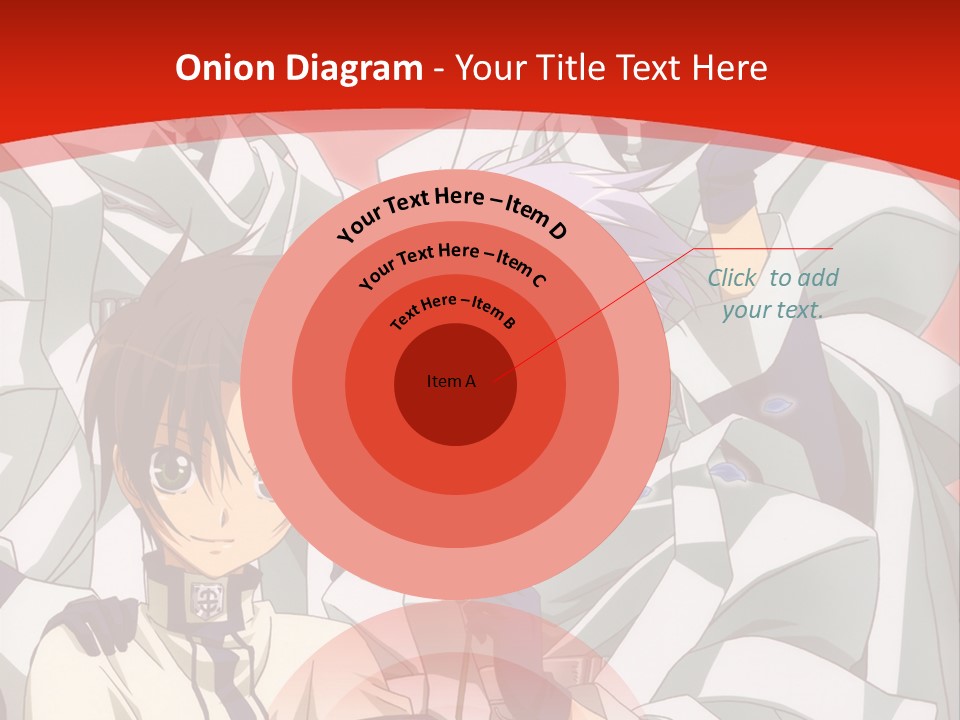 A Group Of Anime Characters Standing Next To Each Other PowerPoint Template