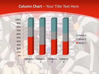 A Group Of Anime Characters Standing Next To Each Other PowerPoint Template