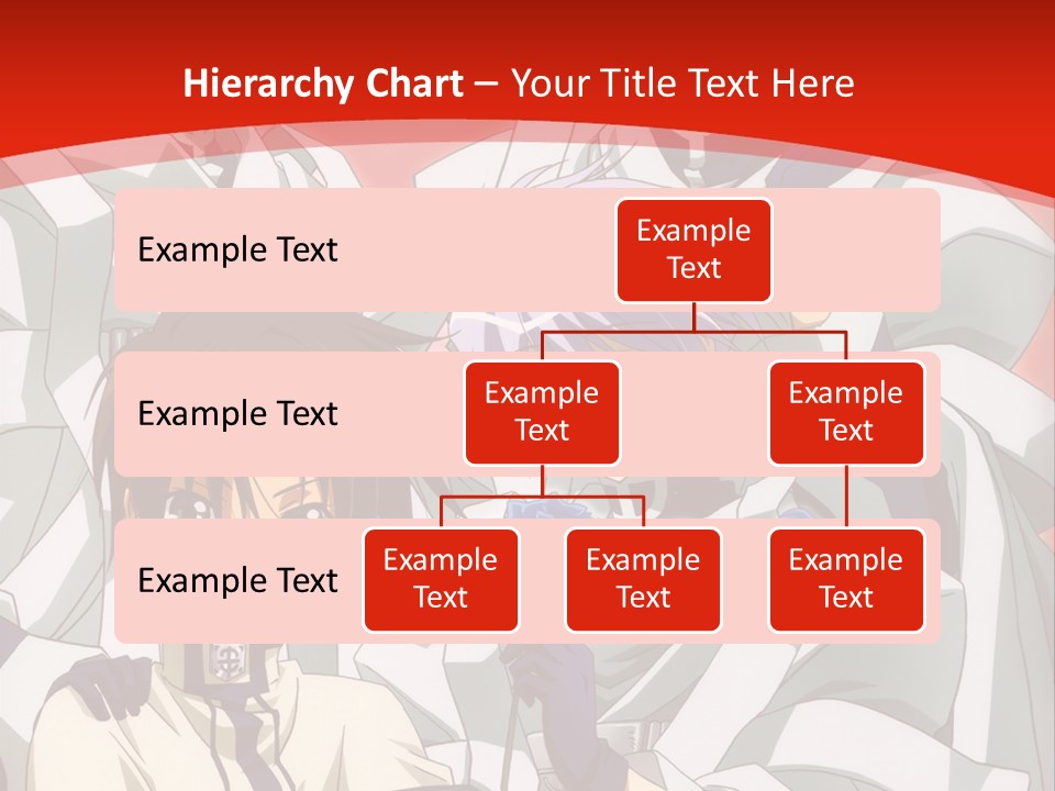 A Group Of Anime Characters Standing Next To Each Other PowerPoint Template