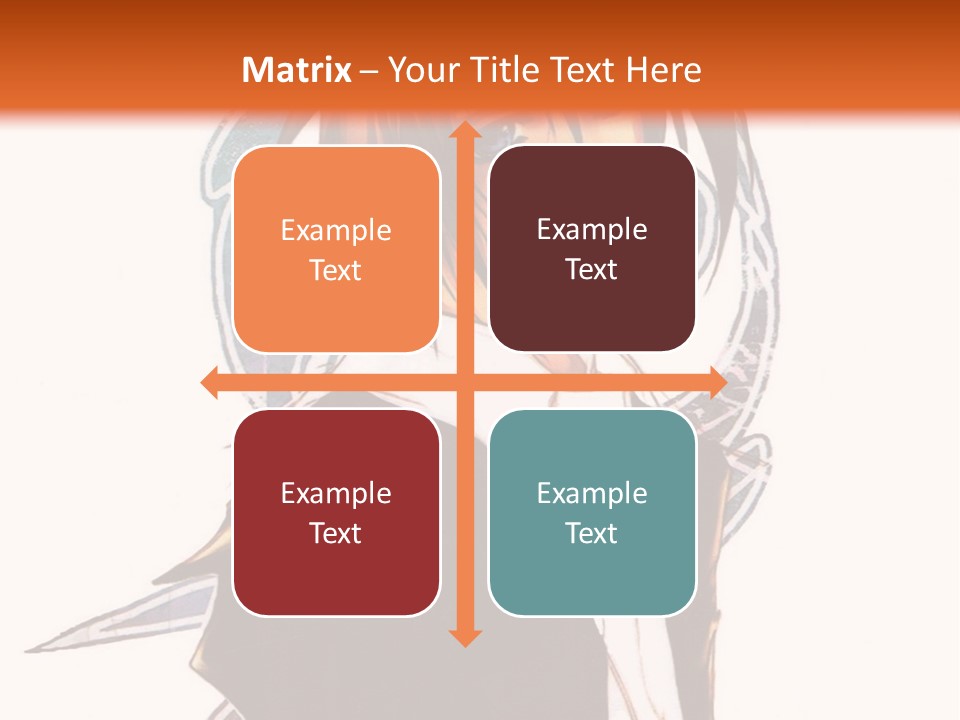 An Anime Character With A Black Jacket And White Shirt PowerPoint Template