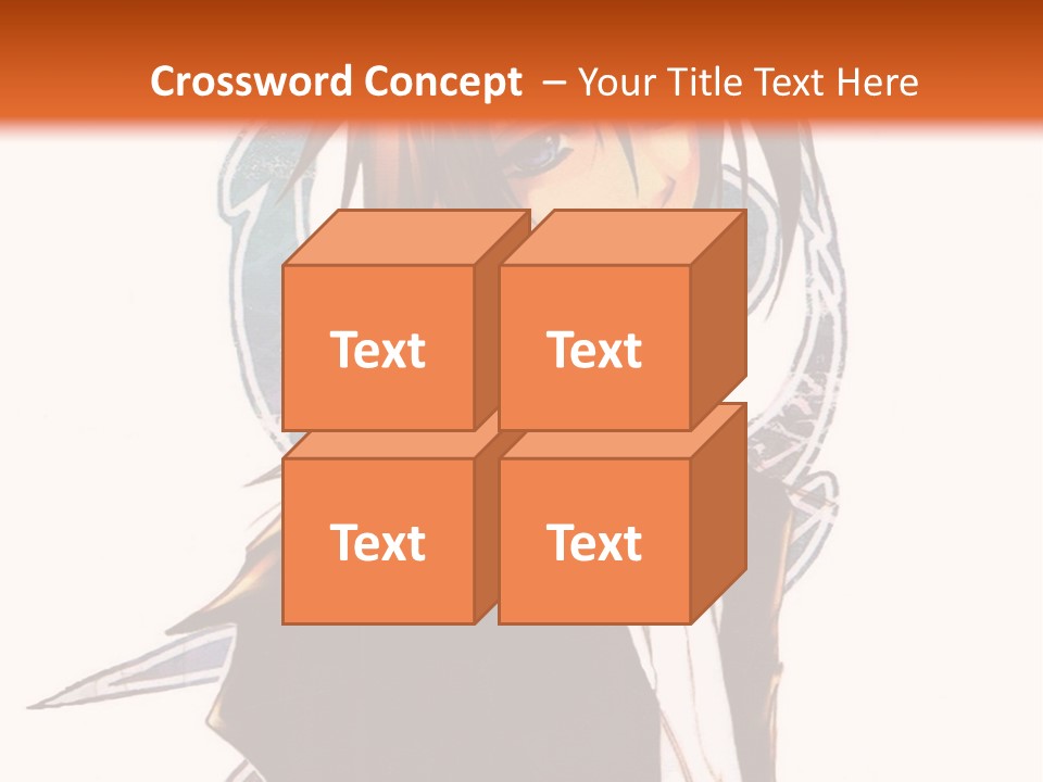 An Anime Character With A Black Jacket And White Shirt PowerPoint Template