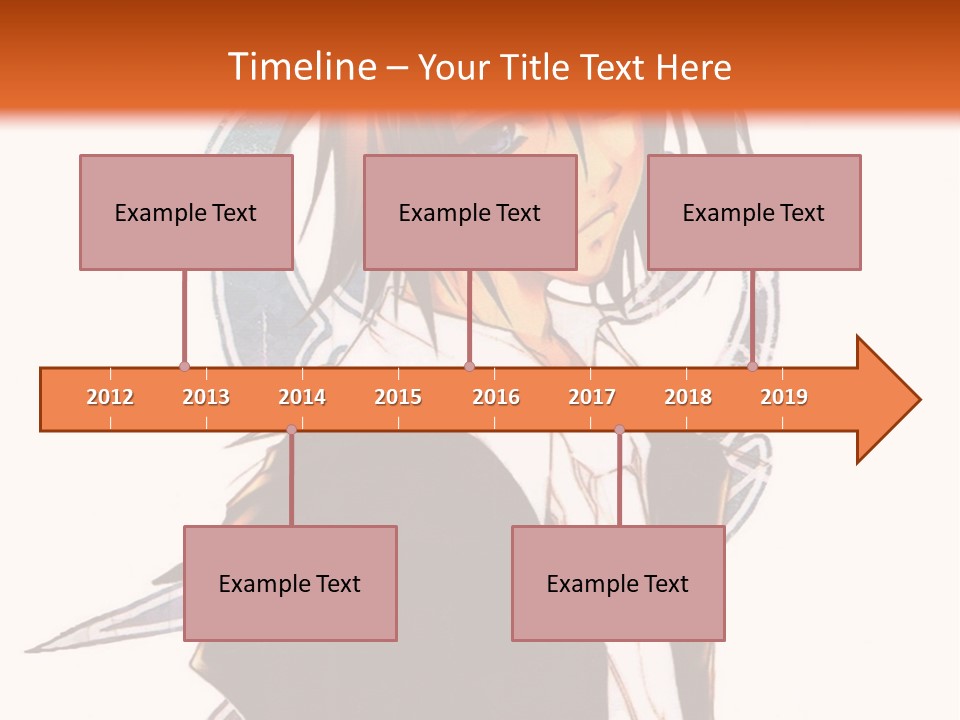 An Anime Character With A Black Jacket And White Shirt PowerPoint Template