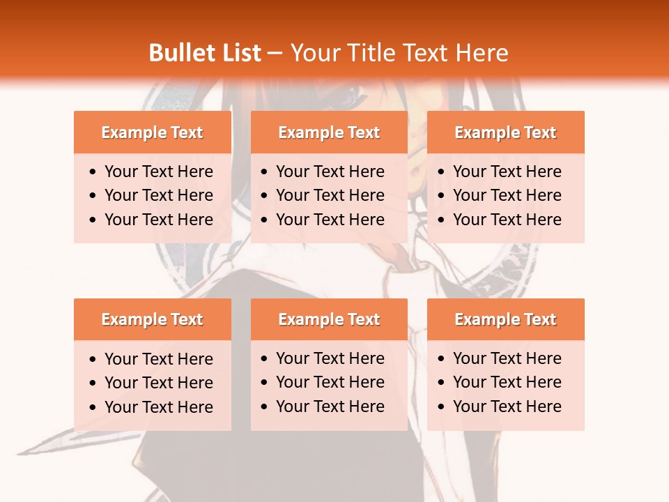 An Anime Character With A Black Jacket And White Shirt PowerPoint Template