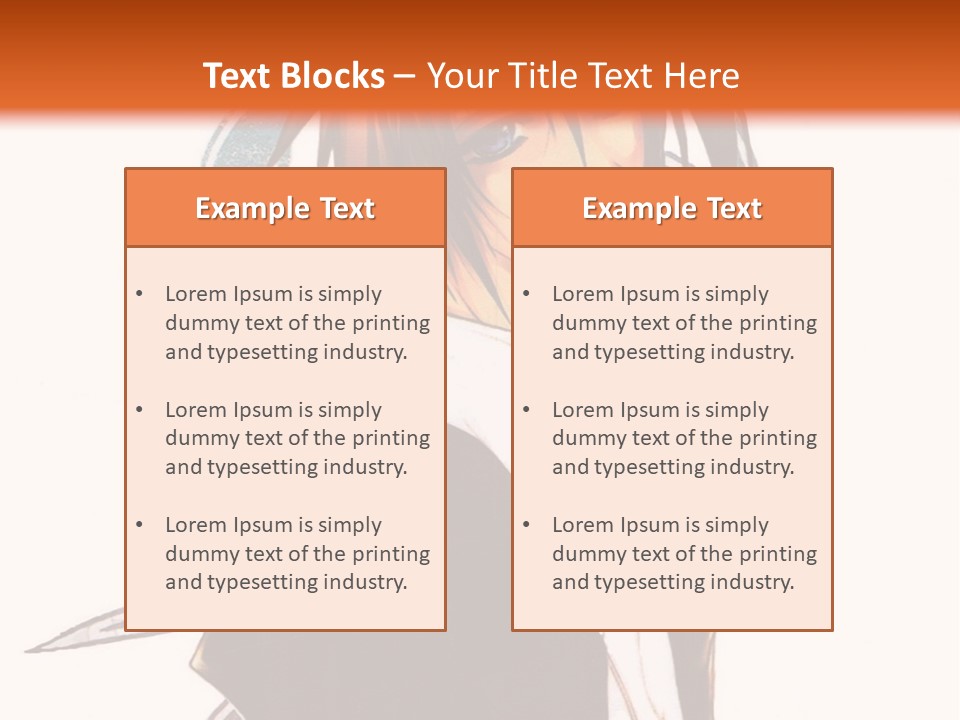 An Anime Character With A Black Jacket And White Shirt PowerPoint Template