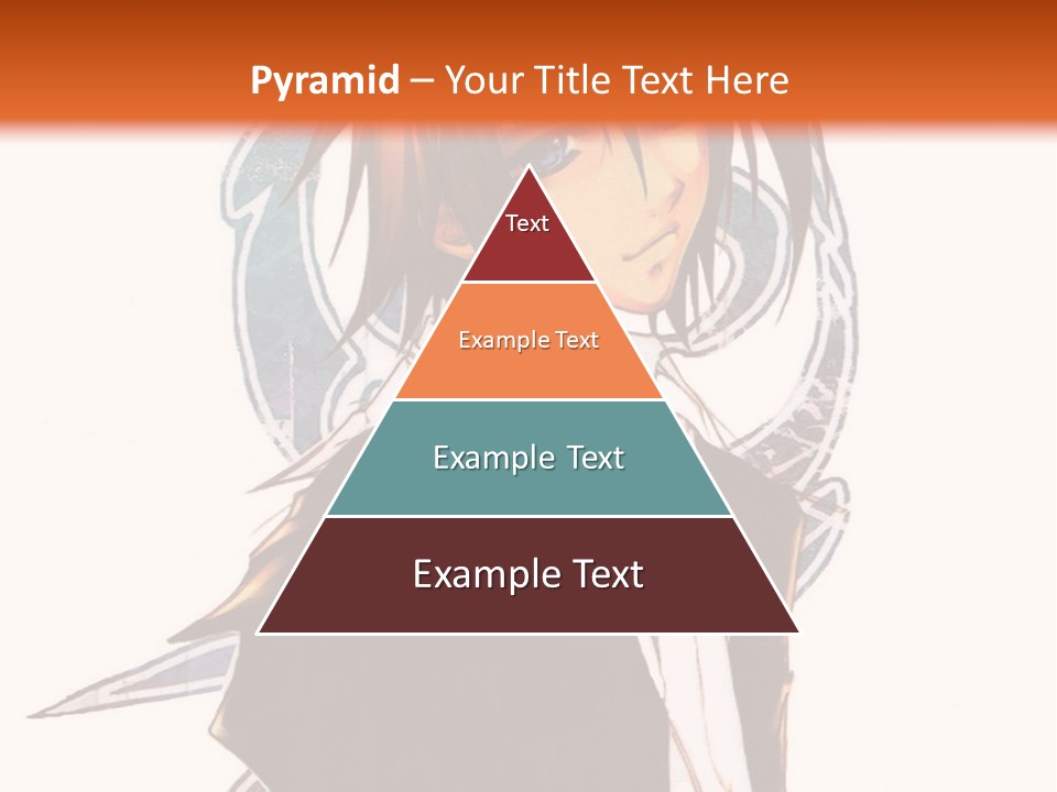 An Anime Character With A Black Jacket And White Shirt PowerPoint Template