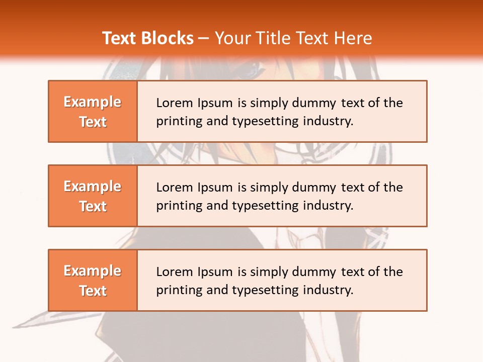 An Anime Character With A Black Jacket And White Shirt PowerPoint Template