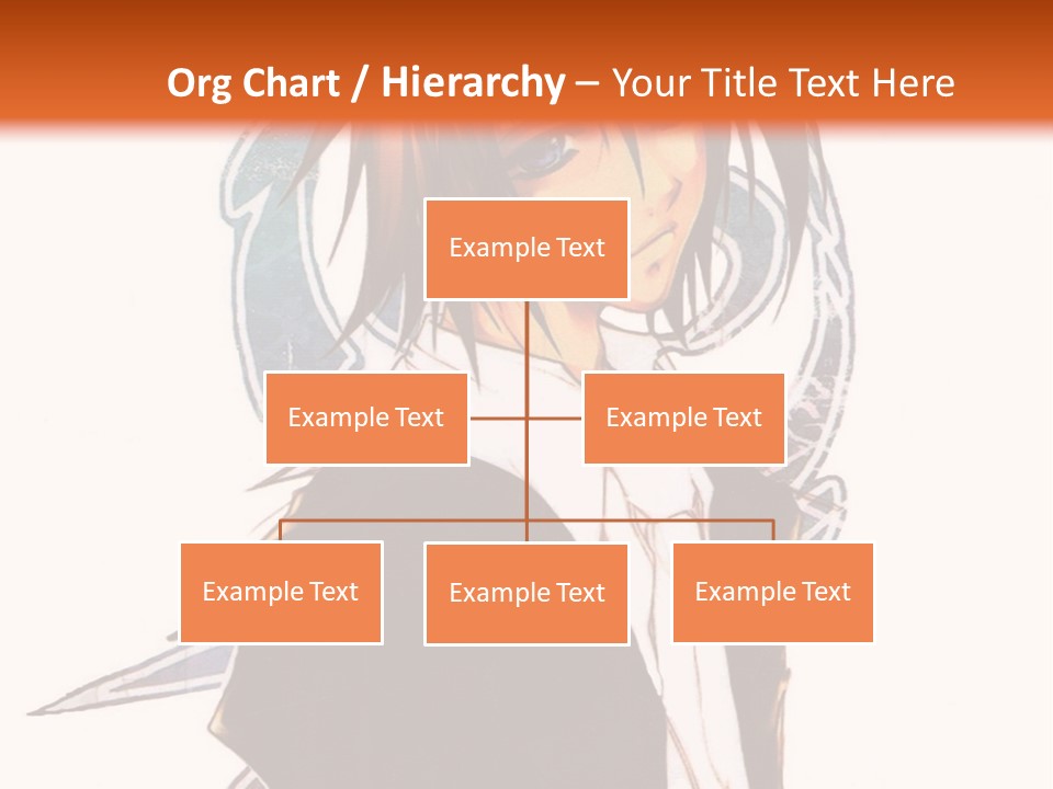 An Anime Character With A Black Jacket And White Shirt PowerPoint Template