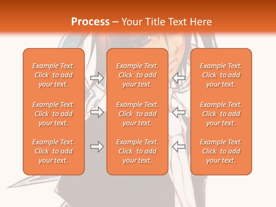 An Anime Character With A Black Jacket And White Shirt PowerPoint Template