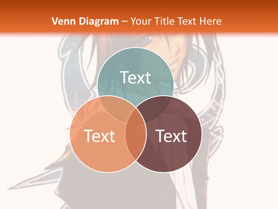 An Anime Character With A Black Jacket And White Shirt PowerPoint Template