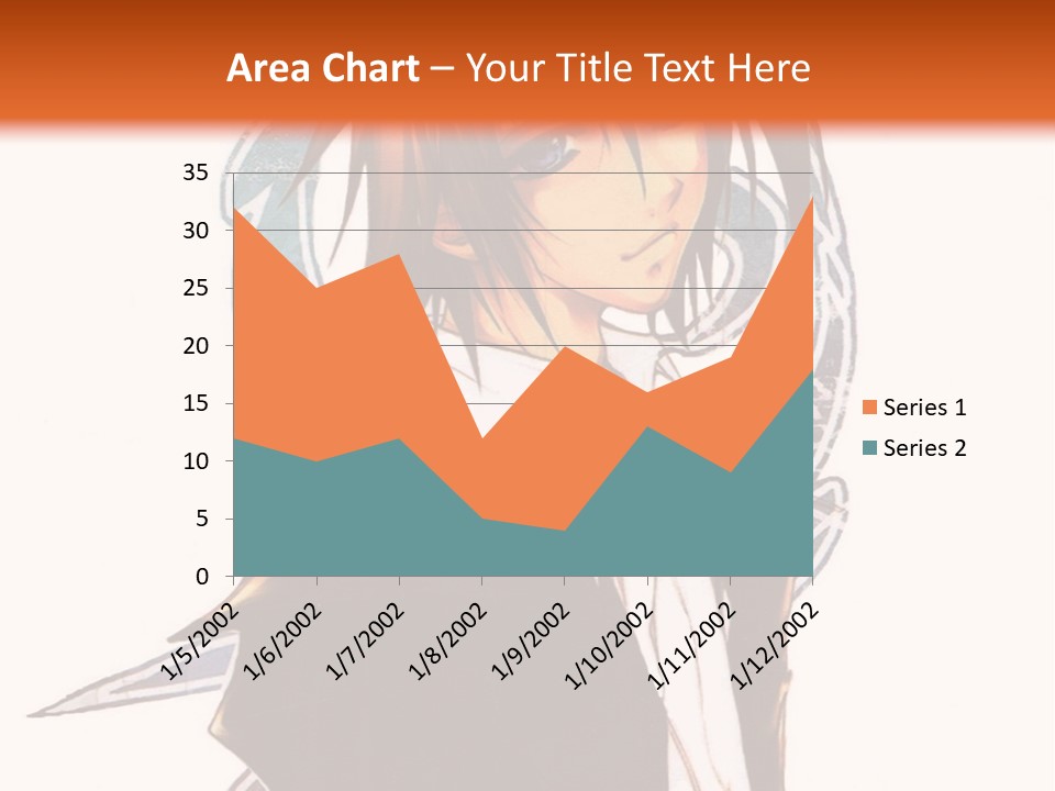 An Anime Character With A Black Jacket And White Shirt PowerPoint Template