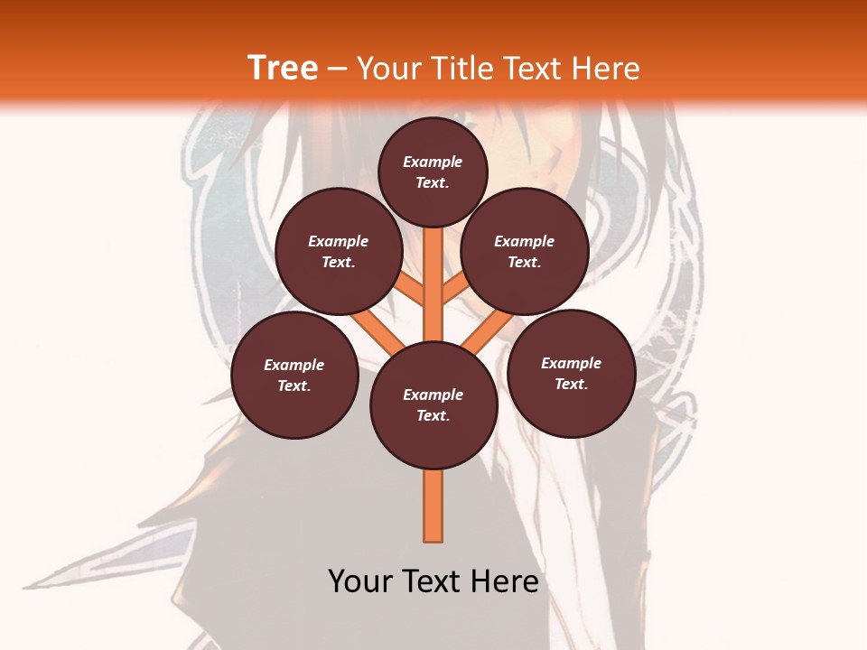 An Anime Character With A Black Jacket And White Shirt PowerPoint Template