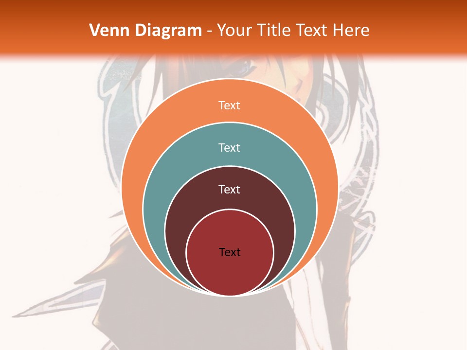 An Anime Character With A Black Jacket And White Shirt PowerPoint Template