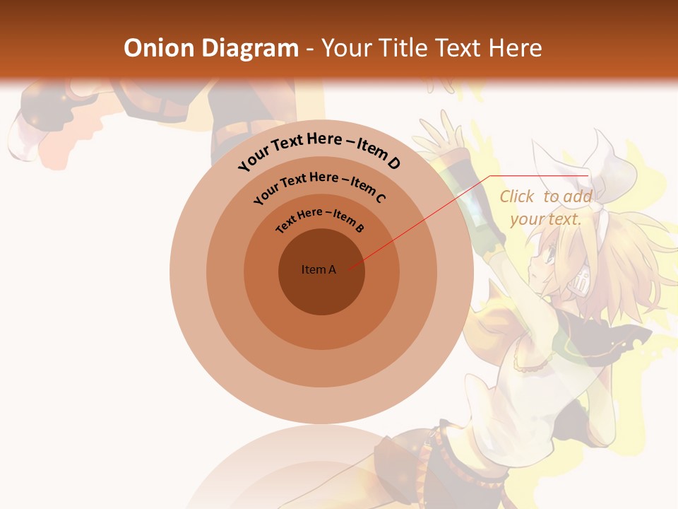 A Group Of Anime Characters With A Brown Background PowerPoint Template