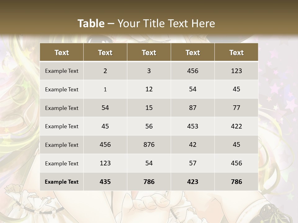 A Woman In A Witches Hat With Stars On The Background PowerPoint Template