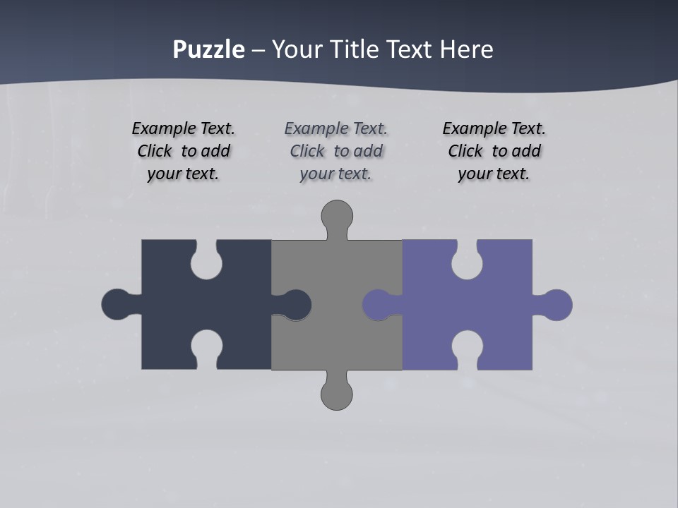 A Person Standing In The Snow Holding An Umbrella PowerPoint Template