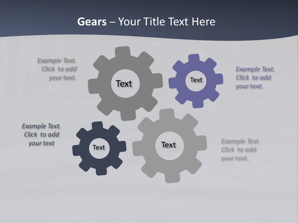 A Person Standing In The Snow Holding An Umbrella PowerPoint Template