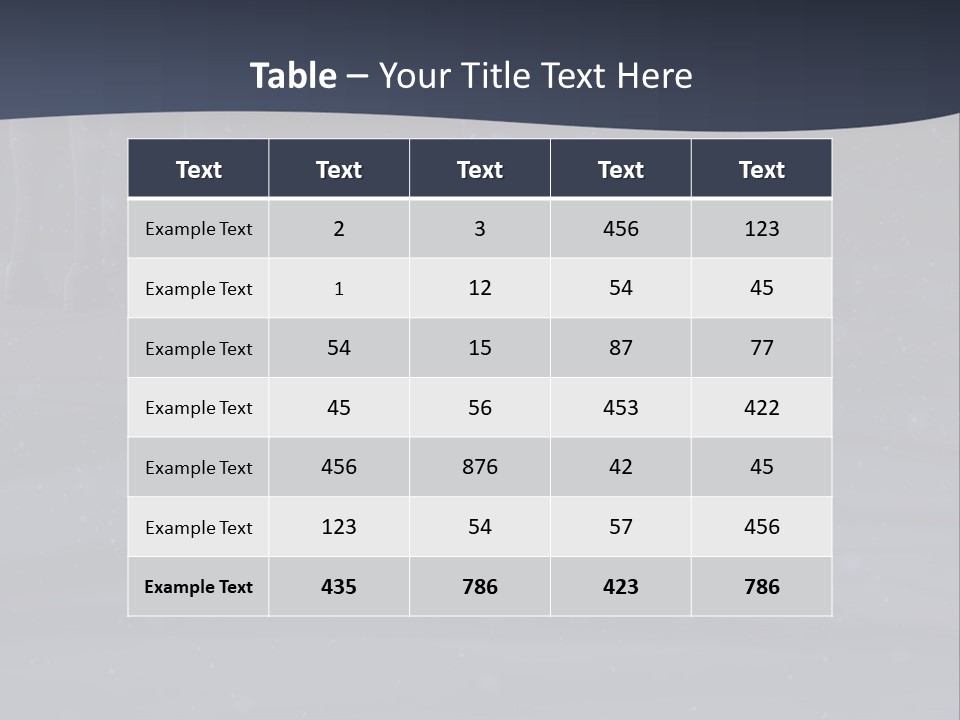 A Person Standing In The Snow Holding An Umbrella PowerPoint Template