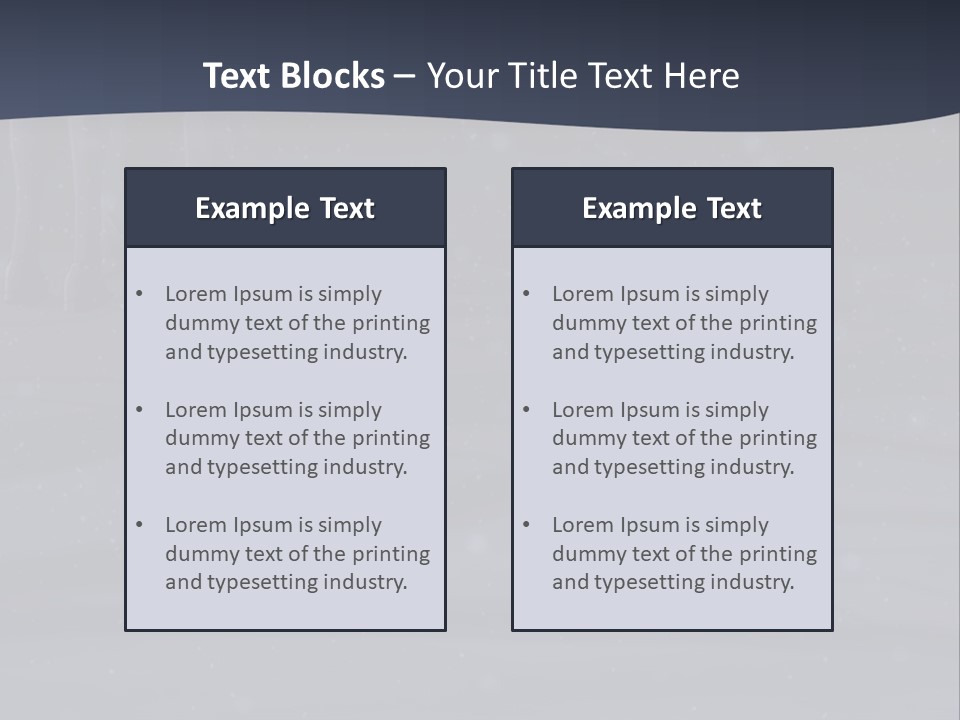 A Person Standing In The Snow Holding An Umbrella PowerPoint Template