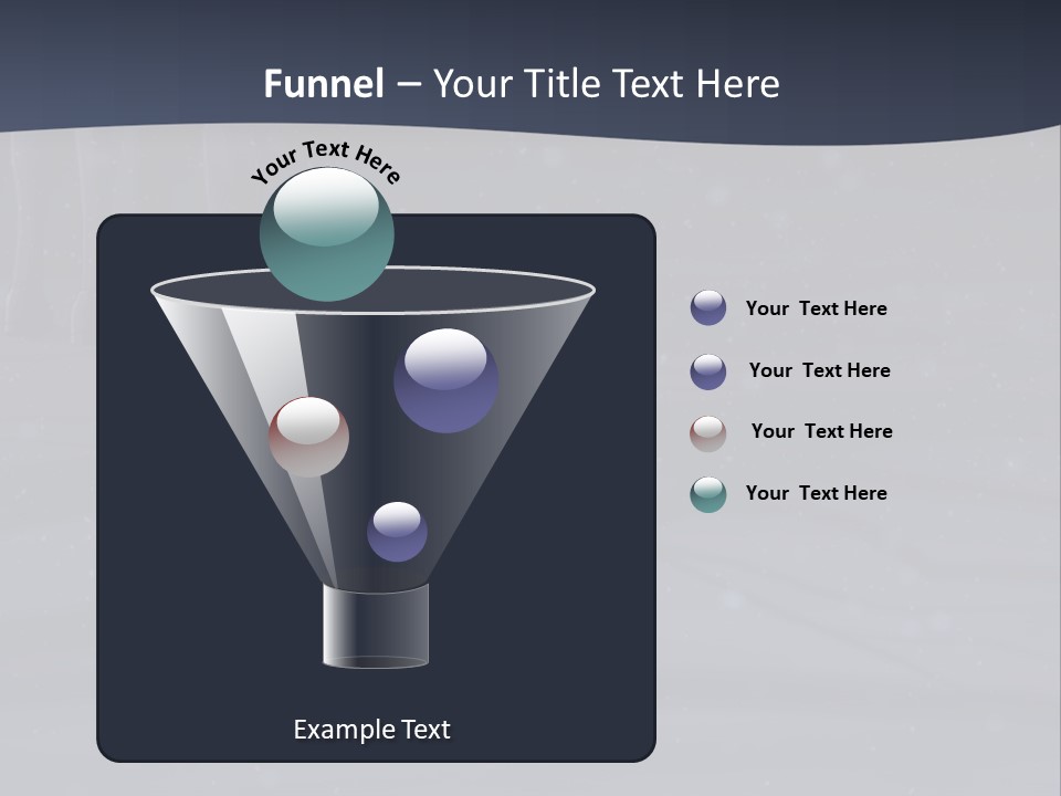A Person Standing In The Snow Holding An Umbrella PowerPoint Template