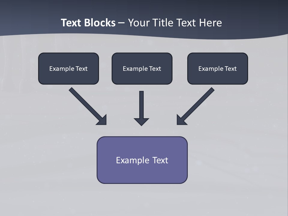 A Person Standing In The Snow Holding An Umbrella PowerPoint Template