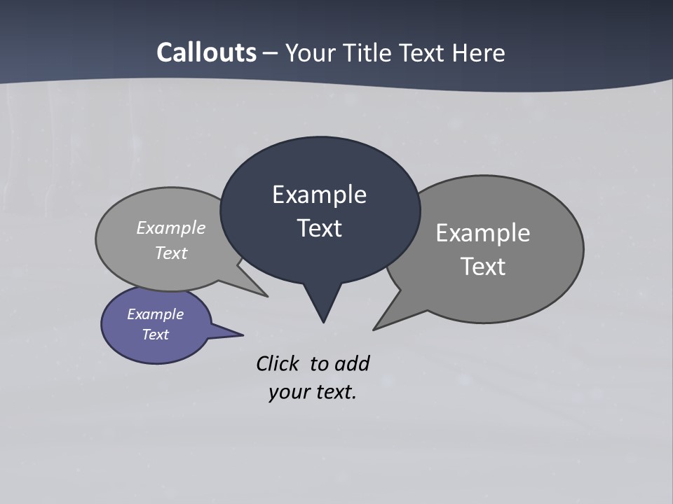 A Person Standing In The Snow Holding An Umbrella PowerPoint Template