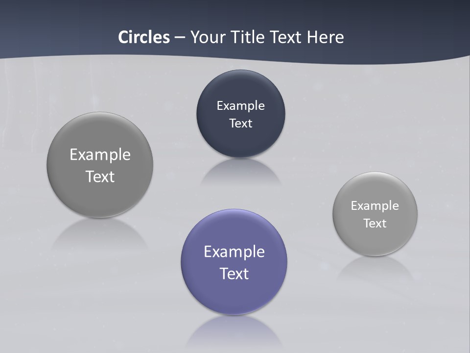 A Person Standing In The Snow Holding An Umbrella PowerPoint Template