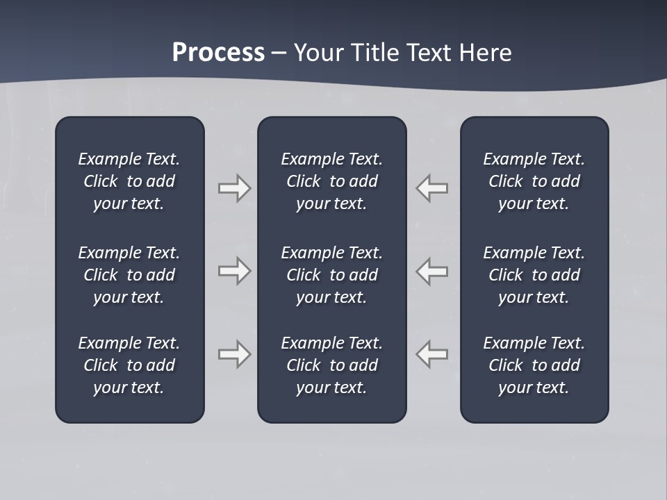 A Person Standing In The Snow Holding An Umbrella PowerPoint Template